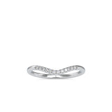 Selena Round Diamond Ring White gold