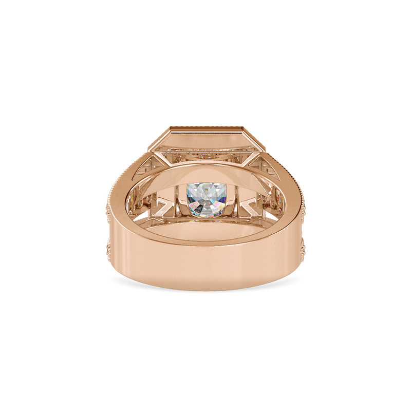 Hera Stone Diamond Ring Rose gold