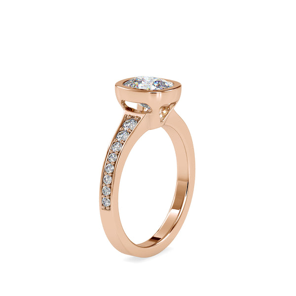 Tyche Diamond Engagement Ring Rose gold