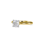 Demetra Diamond Stone Engagement Ring Yellow gold