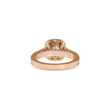 Ace Round Diamond Engagement Ring Rose gold