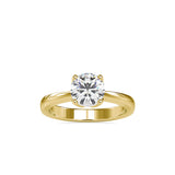 Fortuna Divine Diamond Ring Yellow gold