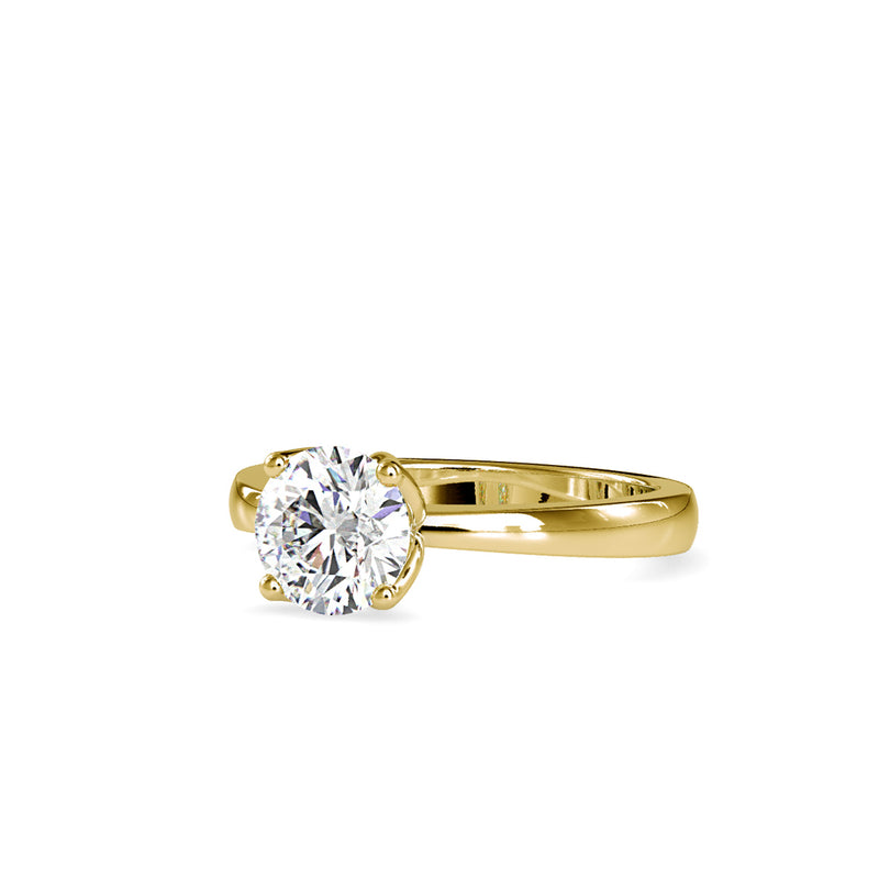 Fortuna Divine Diamond Ring Yellow gold