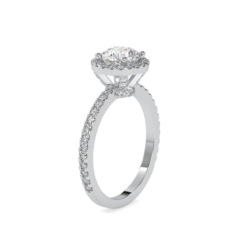 Dynasity Angel Diamond Ring Platinum