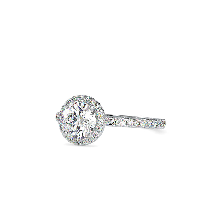 Dynasity Angel Diamond Ring White gold