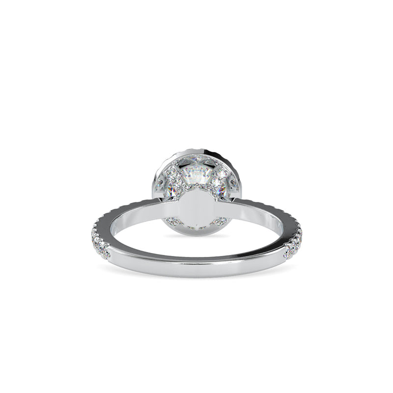 Dynasity Angel Diamond Ring Platinum