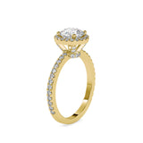 Dynasity Angel Diamond Ring Yellow gold