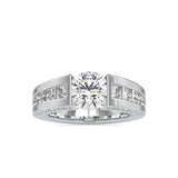 Prision Diamond Engagement Ring White gold