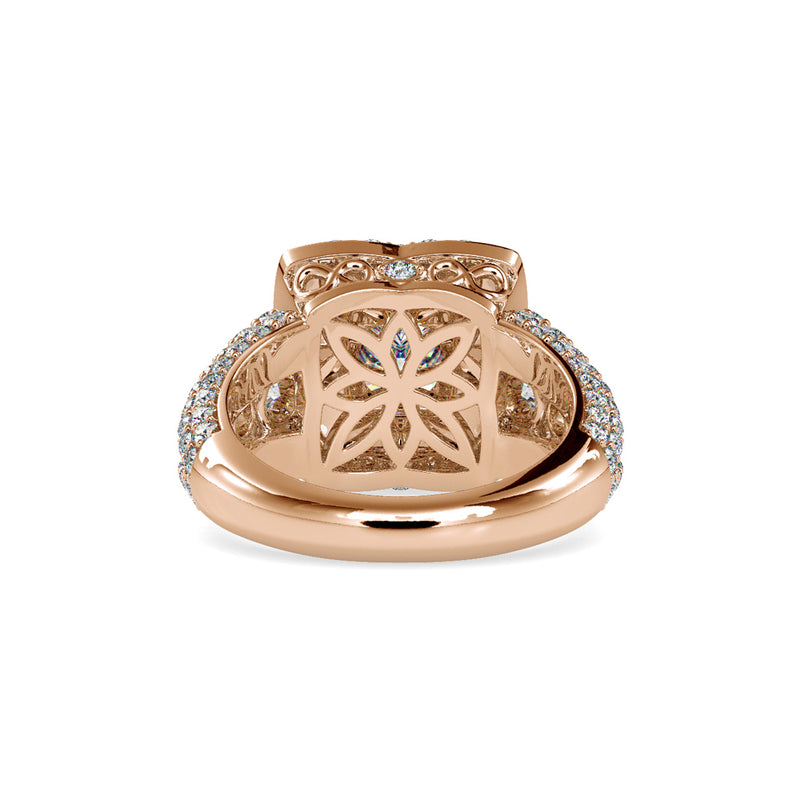 Atlantis Royal Diamond Ring Rose gold