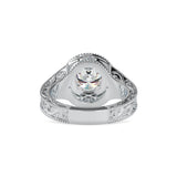 Majesty Halo Diamond Ring White gold