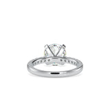 Mary Prong Diamond Ring White gold