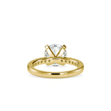 Mary Prong Diamond Ring Yellow gold