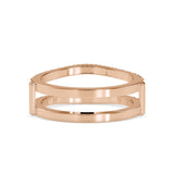 Naptune Diamond Engagement Ring Rose gold