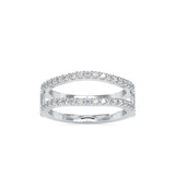 Naptune Diamond Engagement Ring Platinum