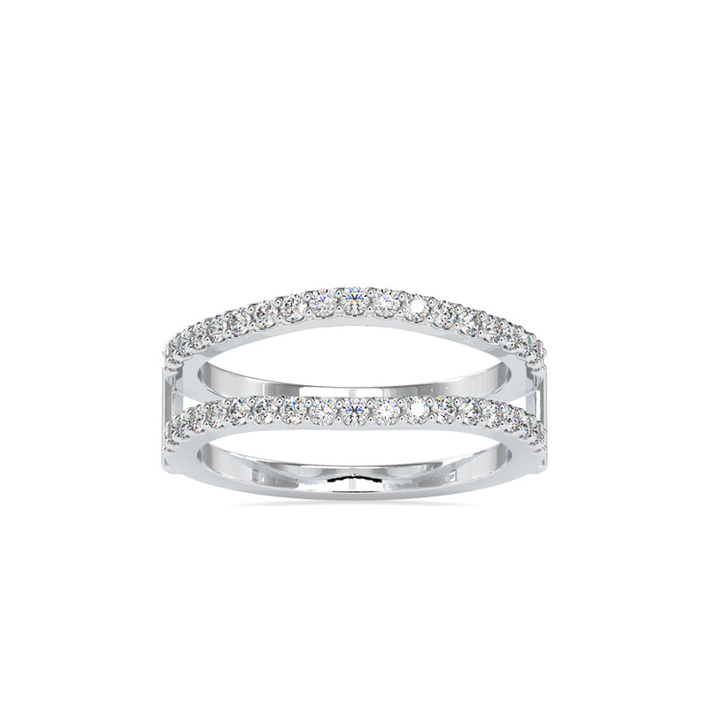 Naptune Diamond Engagement Ring White gold