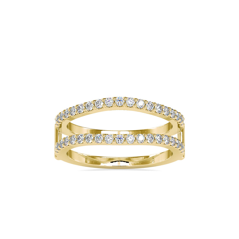 Naptune Diamond Engagement Ring Yellow gold