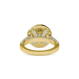 Orion Round Diamond Engagement Ring Yellow gold