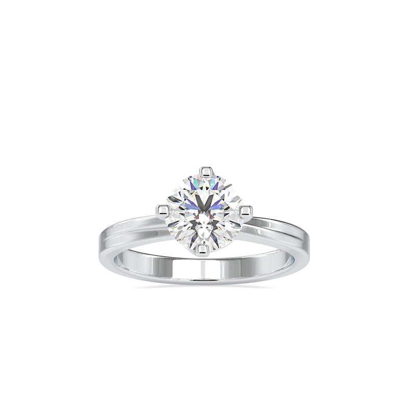 Blaise Star Diamond Ring White gold