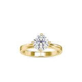 Blaise Star Diamond Ring Yellow gold