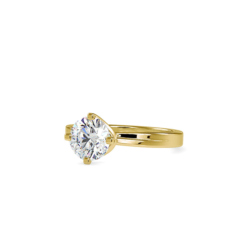 Blaise Star Diamond Ring Yellow gold