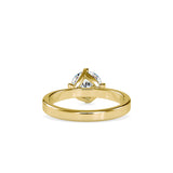 Blaise Star Diamond Ring Yellow gold