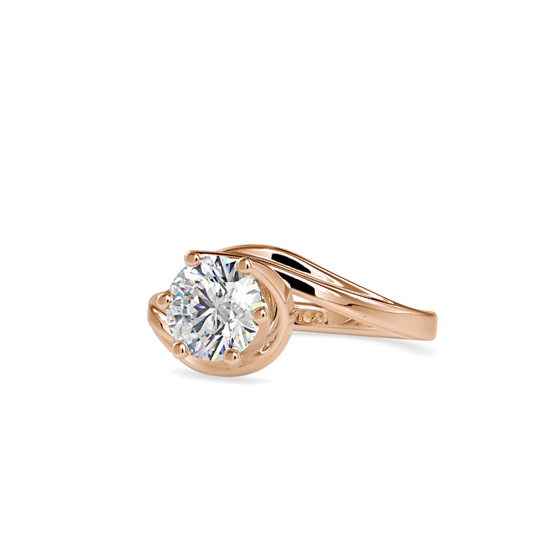 Demarcus Engagement Diamond Ring Rose gold