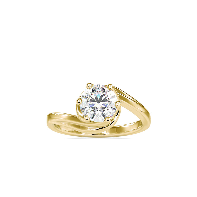 Demarcus Engagement Diamond Ring Yellow gold