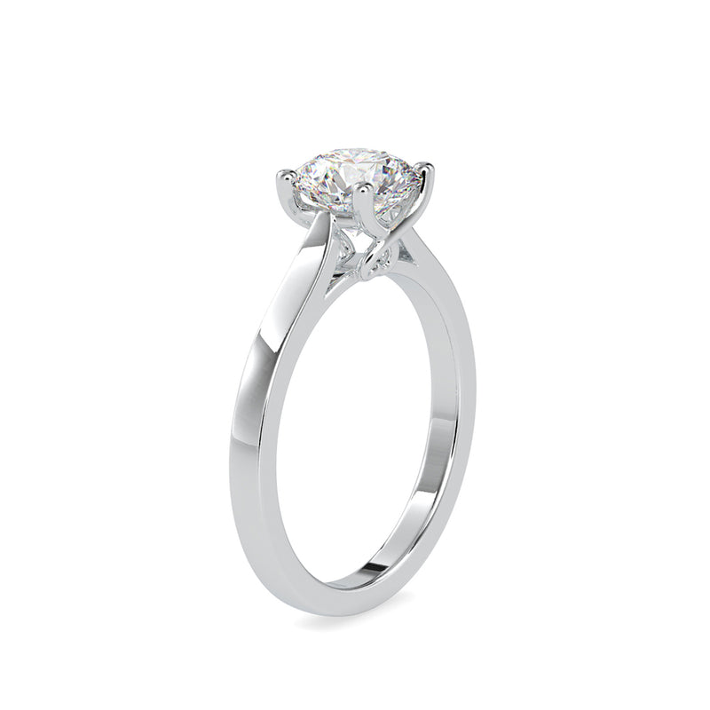 Juniper Prong Diamond Ring White gold