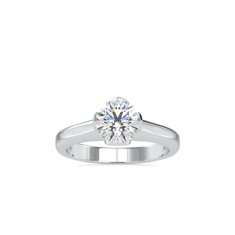 Leith white Diamond Engagement Ring White gold