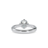 Speckle Soliataire Diamond Prong Ring White gold