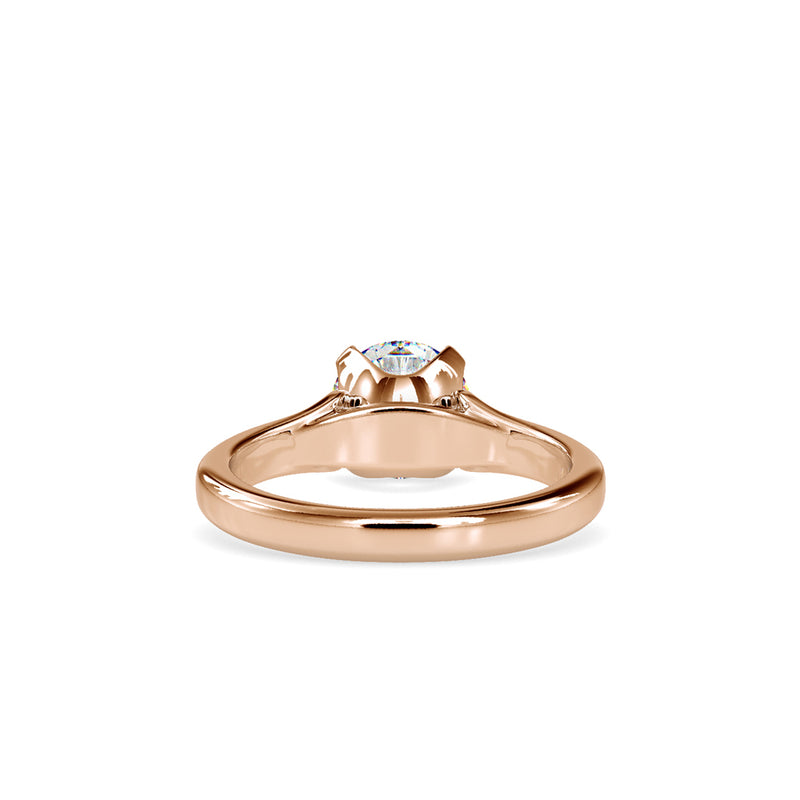 Forever Solitaire Diamond Ring Rose gold