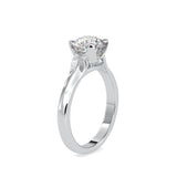 Forever Solitaire Diamond Ring White gold