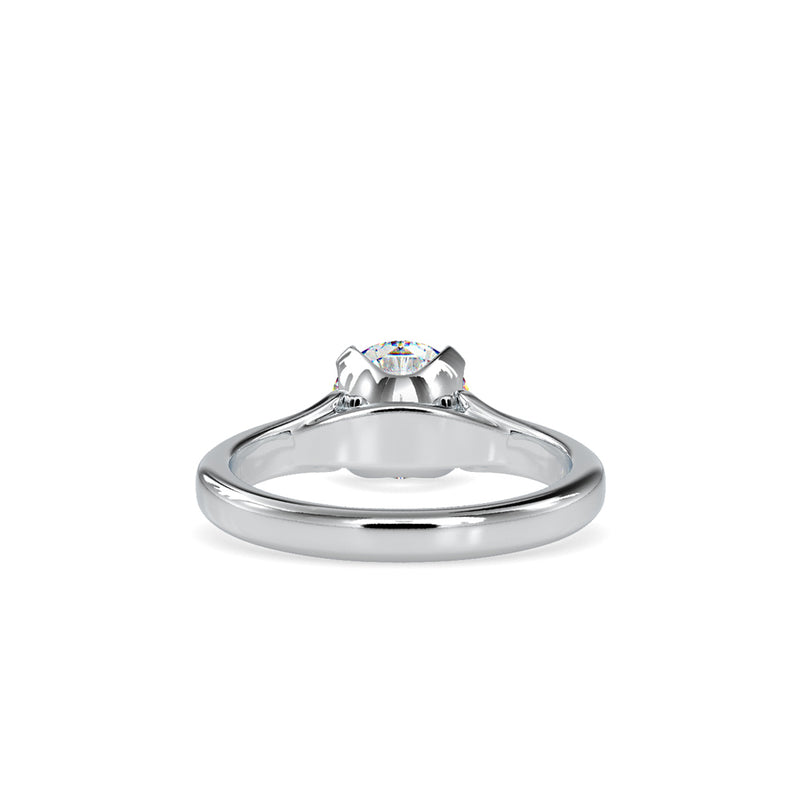 Forever Solitaire Diamond Ring Platinum