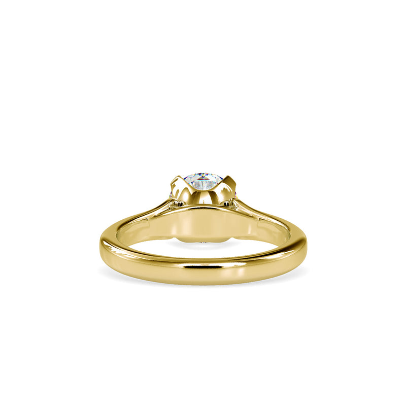 Forever Solitaire Diamond Ring Yellow gold