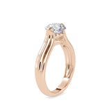 Fortune Diamond Engagement Ring Rose gold