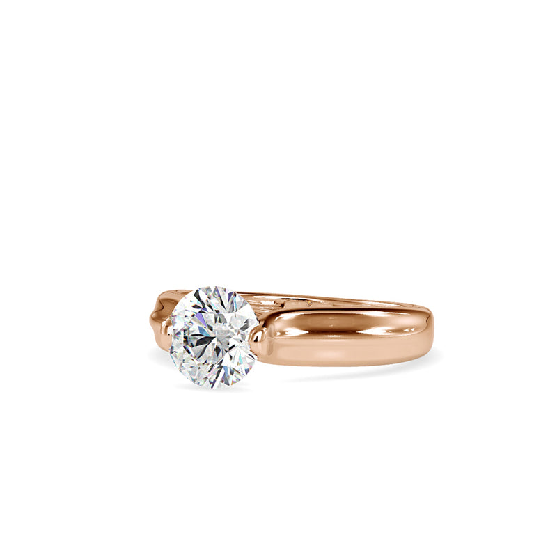 Fortune Diamond Engagement Ring Rose gold