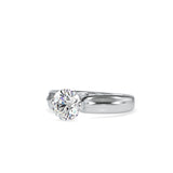 Fortune Diamond Engagement Ring Platinum