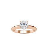 Ida Prong Diamond Engagement Ring Rose gold