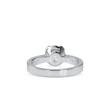 Jane Prong Diamond Ring Platinum