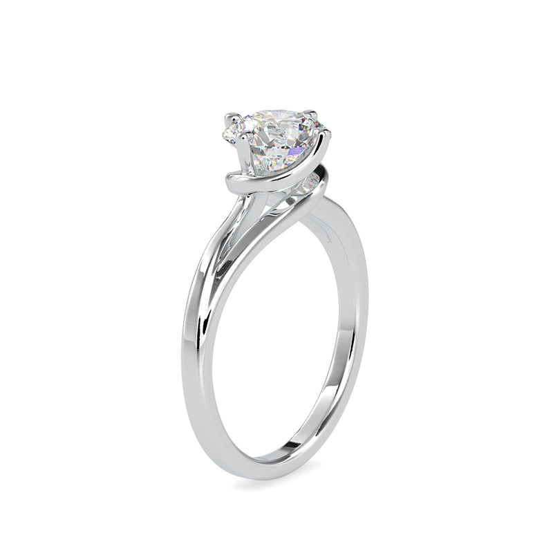 Stephany Diamond Engagement Ring Platinum