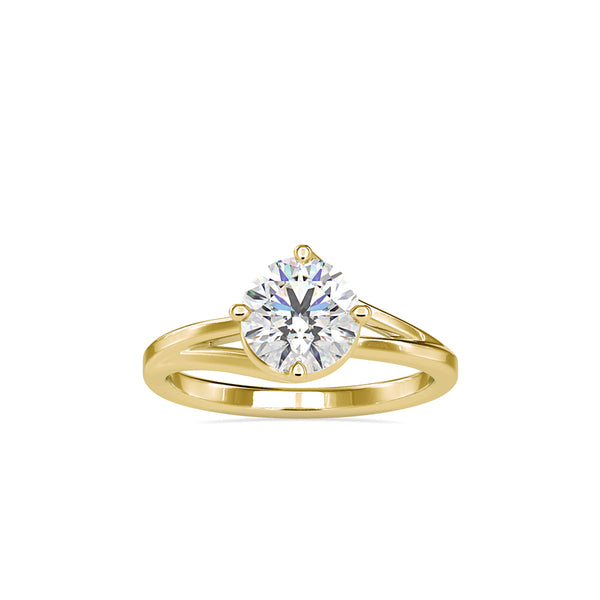 Stephany Diamond Engagement Ring Yellow gold