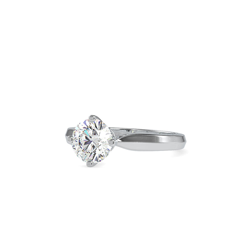 Mercury Diamond Ring Platinum