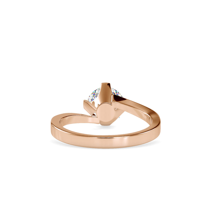 Silena Diamond Engagement Ring Rose gold