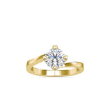 Silena Diamond Engagement Ring Yellow gold