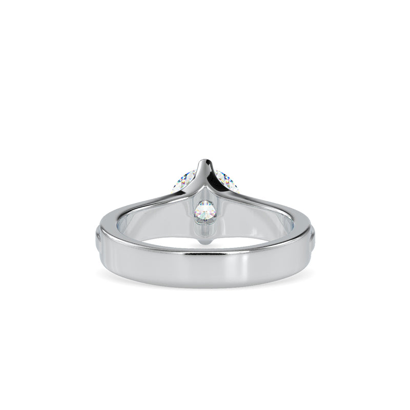 Lilith Solitaire Diamond Ring Platinum