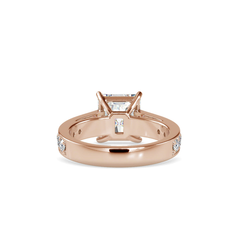 Aurora Diamond Engagement Ring Rose gold