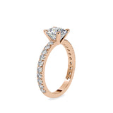 Phillia Diamond Engagement Ring Rose gold