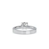 Pretty Venus Diamond Prong Ring Platinum