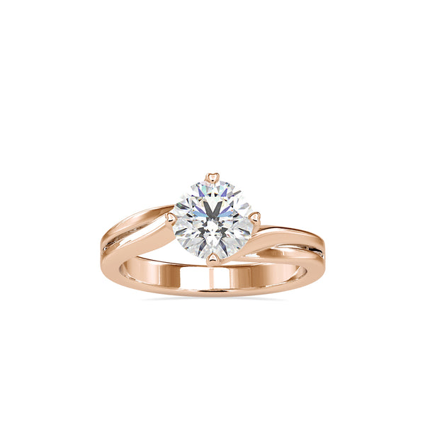 Natlie Diamond Engagement Ring Rose gold