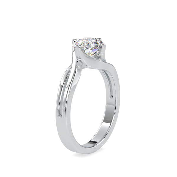 Natlie Diamond Engagement Ring Platinum
